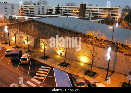 Stadt Zentrum von Saint-Cyr, französische Stadt in der Region von Paris im Département Yvelines Stockfoto