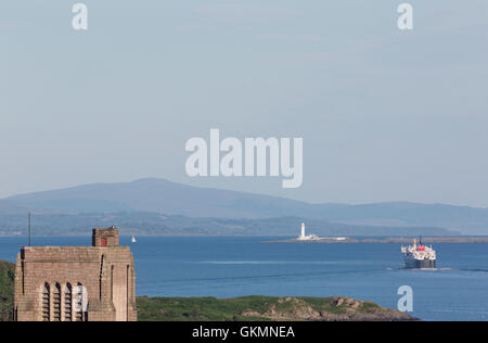 Isle of Mull, Tiree, Coll und Barra aus Oban betreibt Caledonian MacBrayne. Stockfoto