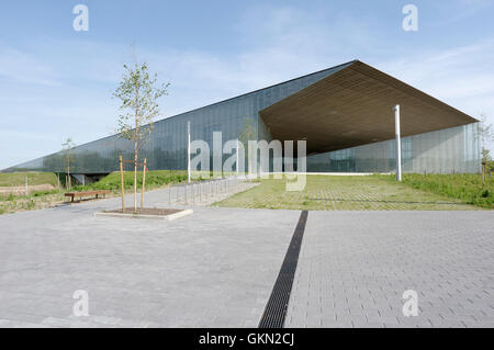 Estnische Nationalmuseum Hauptgebäude. Tartu. Estland 21. august 2016 Stockfoto