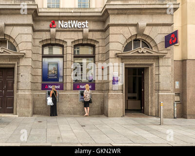 Natwest Bank, Exeter City Centre, Devon Stockfoto