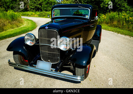 1932 Ford 3 Fenster Coupe Hotrod Stockfoto