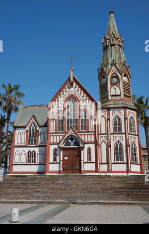 Historischen Catedral de San Marcos in Arica, Nordchile. Stockfoto