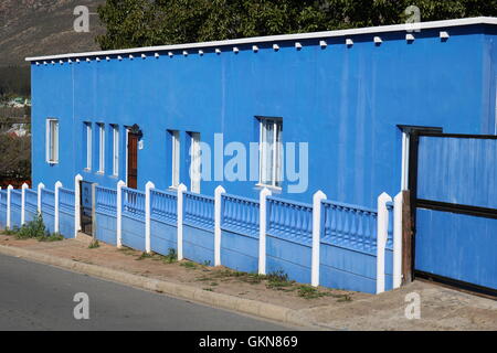 bunte Haus in südafrikanischen Kleinstadt Stockfoto