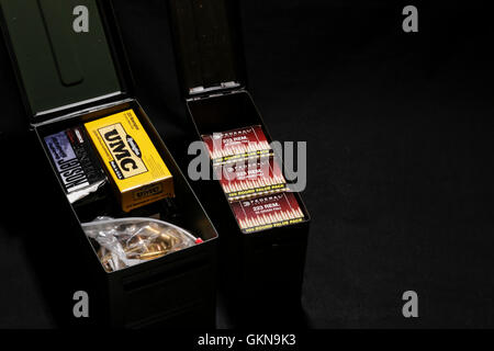 Munition-Stash Stockfoto