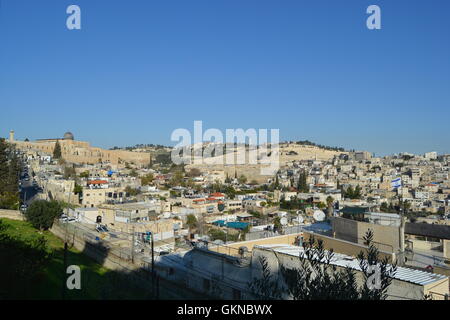 Kirche St. Peter in Gallicantu, Jerusalem, Israel Stockfoto