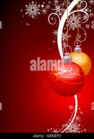 Urlaub abstrakte Weihnachten Hintergrund Weihnachten Hintergrund Weihnachten floralen Gruß Urlaub Winter Modern Stock Vektor