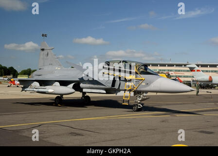 Tschechische Luftwaffe SAAB JAS 39D Gripen 9819 Stockfoto