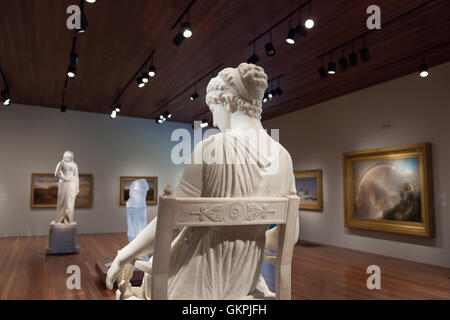 San Francisco, Kalifornien: Franklin Simmons "Penelope" auf dem Display in das De Young Museum. Stockfoto