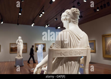 San Francisco, Kalifornien: Franklin Simmons "Penelope" auf dem Display in das De Young Museum. Stockfoto