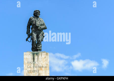 Statue von Ernesto Che Guevara an Che Guevara Mausoleum in Santa Clara, Provinz Villa Clara, Kuba Stockfoto