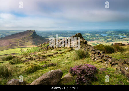 Peak District in Derbyshire Stockfoto