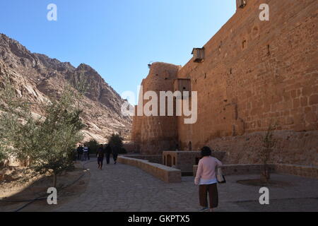 Kloster St. Catherines, Mt. Sinai, Ägypten Stockfoto