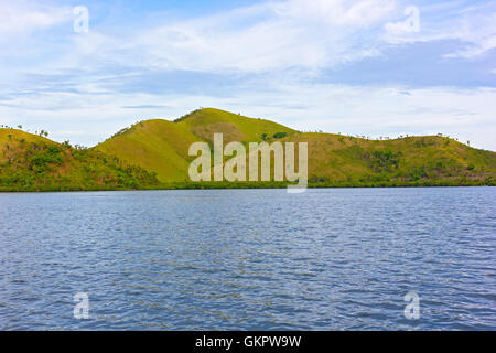Malerischen Hügeln auf Coron Island, Philippinen. Stockfoto
