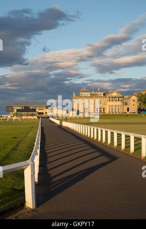 Königliche und alte Cluhouse und Museum, Old Course, St; Andrews; Fife; Schottland; UK Stockfoto