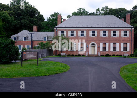 Theodore Roosevelt Museum im alten Obstgarten - Sagamore Hill, Oyster Bay, New York Stockfoto