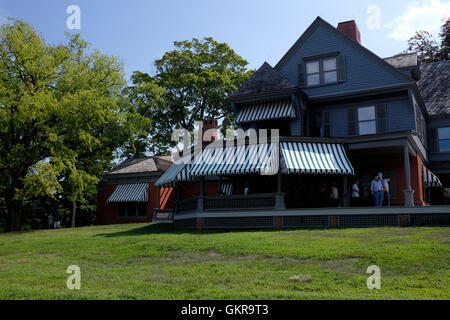Sagamore Hill, Heimat von Präsident Theodore Roosevelt, Oyster Bay, New York Stockfoto