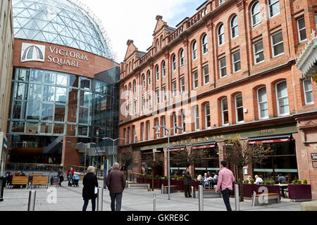 Victoria Square Shopping Center und die Küche bar Belfast Stadtzentrum Stockfoto