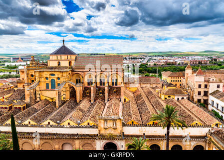 Córdoba, Andalusien, Spanien. Mezquita-Kathedrale, die große Moschee, mittelalterlichen arabischen und spanischen Wahrzeichen. Stockfoto