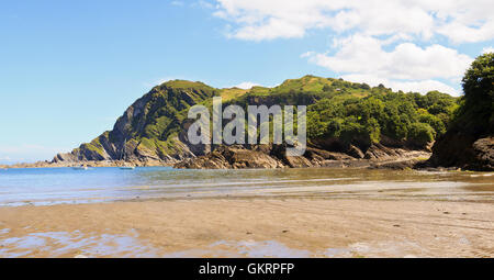 Hafeneinfahrt in Ilfracombe Devon Stockfoto