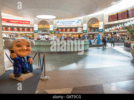 Ben Gurion internationaler Flughafen. Tel Aviv, Israel Stockfoto