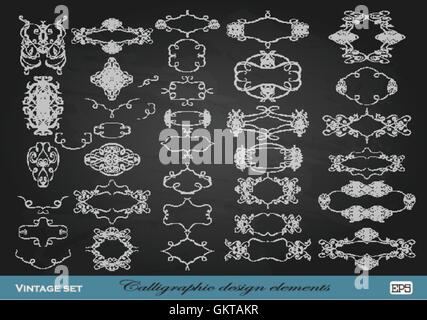 Satz von Vektor-grafische Elemente für design Stock Vektor