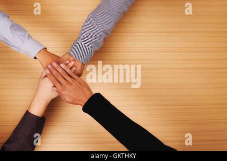 Teamarbeit, Business, Team, stehende, Hände, zusammen, Buchhaltung, beschäftigt, Unternehmer, Mitarbeiter, engagierte, Erfolg, erfolgreiche Stockfoto