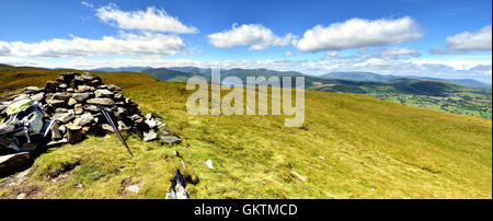 Der Cairn auf Arthurs Hecht Stockfoto