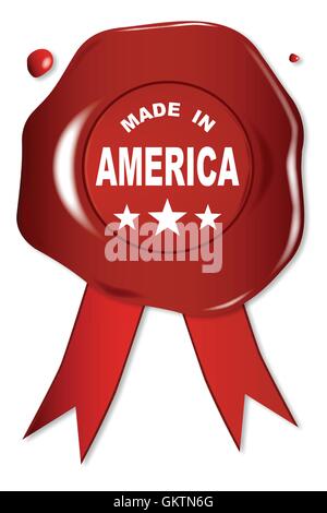 Made In America Stock Vektor
