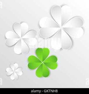 Kleeblatt Stock Vektor