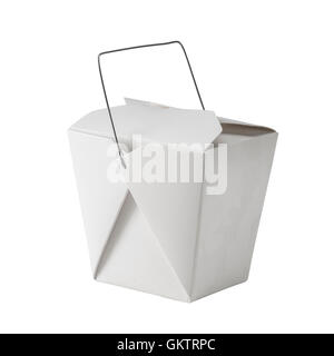 Leer essen Take Out Box Container Stockfoto