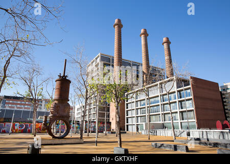 Amt für gewerbliches Gebäude in Barcelona Stockfoto