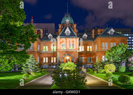 Ehemalige Hokkaido Regierungsamt in Sapporo. Stockfoto