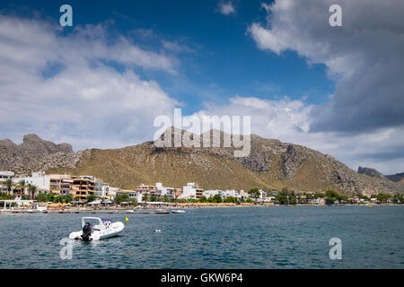 Puerto Pollensa, Mallorca / Mallorca Balearen Spanien Stockfoto
