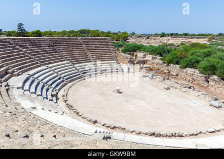 Antiken Theater von Salamis, Famagusta Aeria, Nord-Zypern Stockfoto