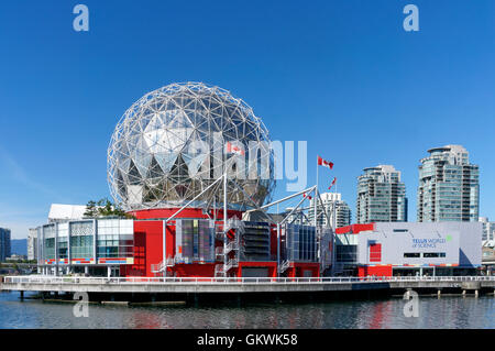 TELUS World of Science in Vancouver, British Columbia, Kanada Stockfoto