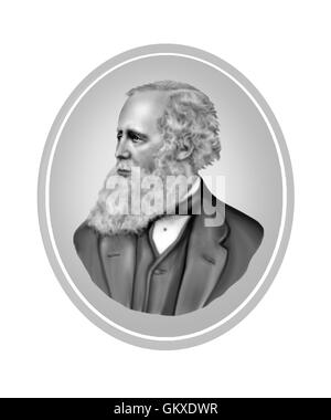 James Clerk Maxwell, 1831-1879, Physiker Stockfoto