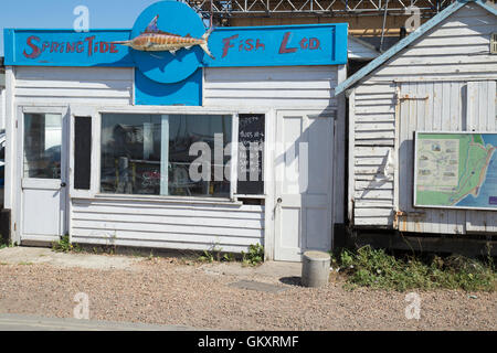 Bawdsey Quay in Suffolk England Stockfoto