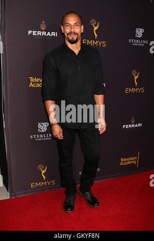 Los Angeles, CA, USA. 24. August 2016. Bryton James im Ankunftsbereich für Fernsehakademie 68. Daytime Emmy Awards Empfang, Television Academy Saban Media Center, Los Angeles, CA 24. August 2016. Bildnachweis: Priscilla Grant/Everett Collection/Alamy Live-Nachrichten Stockfoto