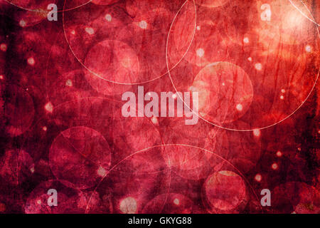 Rote Partei Bokeh Hintergrund Stockfoto