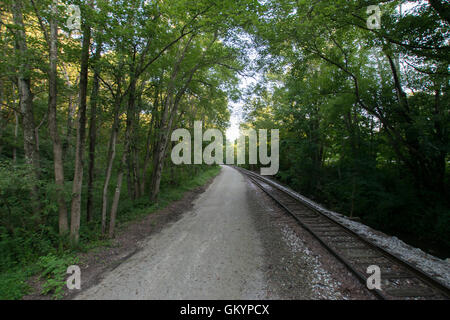 Heritage Rail Trail County Park York, Pennsylvania Stockfoto