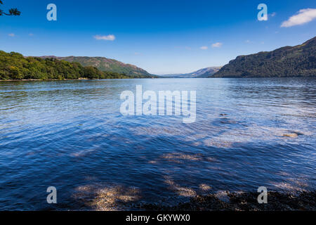 Ullswater gesehen von Glencoyne Brücke, Lake District, Cumbria Stockfoto