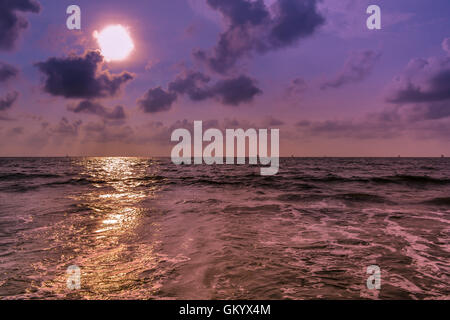 Meer, Sri Lanka, Negombo Strand Stockfoto