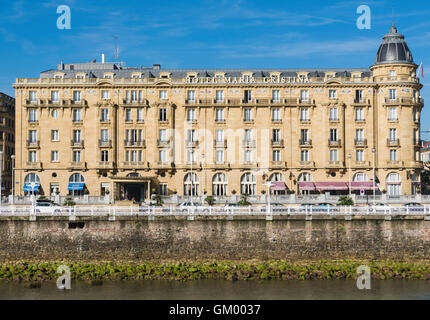 Hotel Maria Cristina-San Sebastian-Donostia Spanien Stockfoto