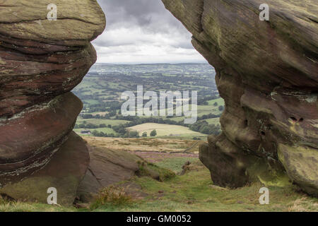 The Roaches, Luds Church, Hen Cloud Stockfoto