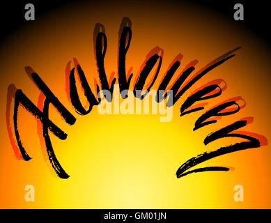 Halloween blutige Texthintergrund Stock Vektor