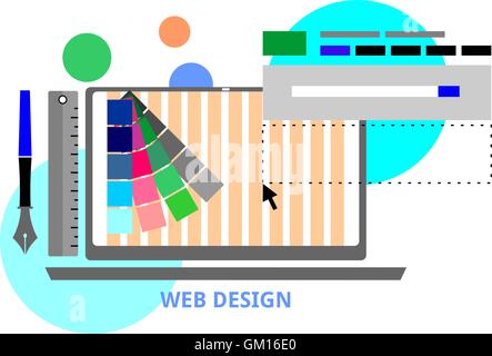 Vektor - Webdesign Stock Vektor