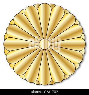 Kaiserliche Siegel Japans Stock Vektor