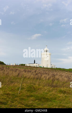 South Foreland Leuchtturm St. Margarets Bay, Dover, Kent, UK Stockfoto