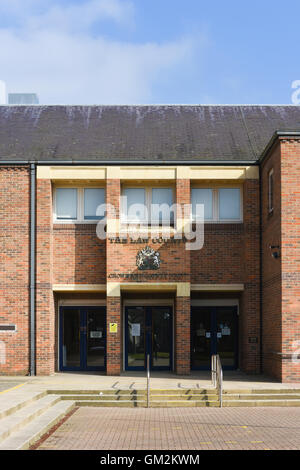 Norwich Law Courts. Die Krone und Landgerichte in Norwich. Stockfoto