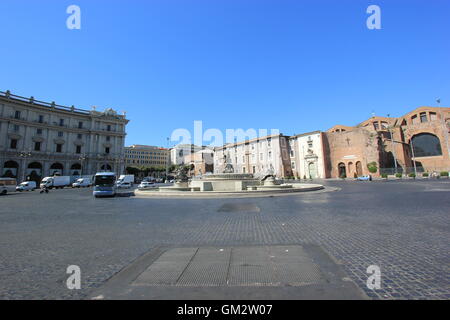 Santa Maria Degli Angeli, Rom, Italien. Stockfoto